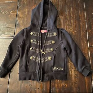 South Pole Black and Gold Hoodie size Small 4